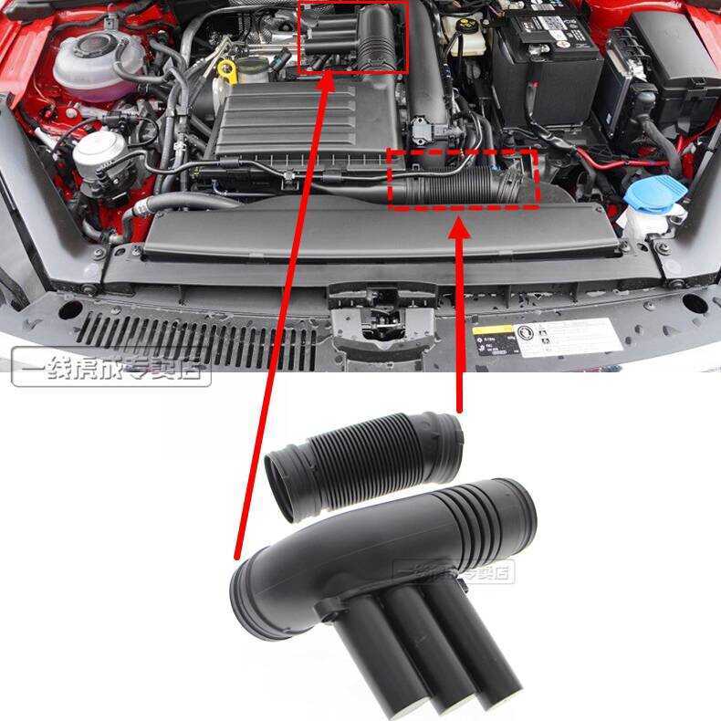 เหมาะสําหรับ Audi A3 Q2L Magotan B8L Golf 7 Jia Travel Air Filter Air Inlet ท่อ Air Inlet ท่อ 1.4T