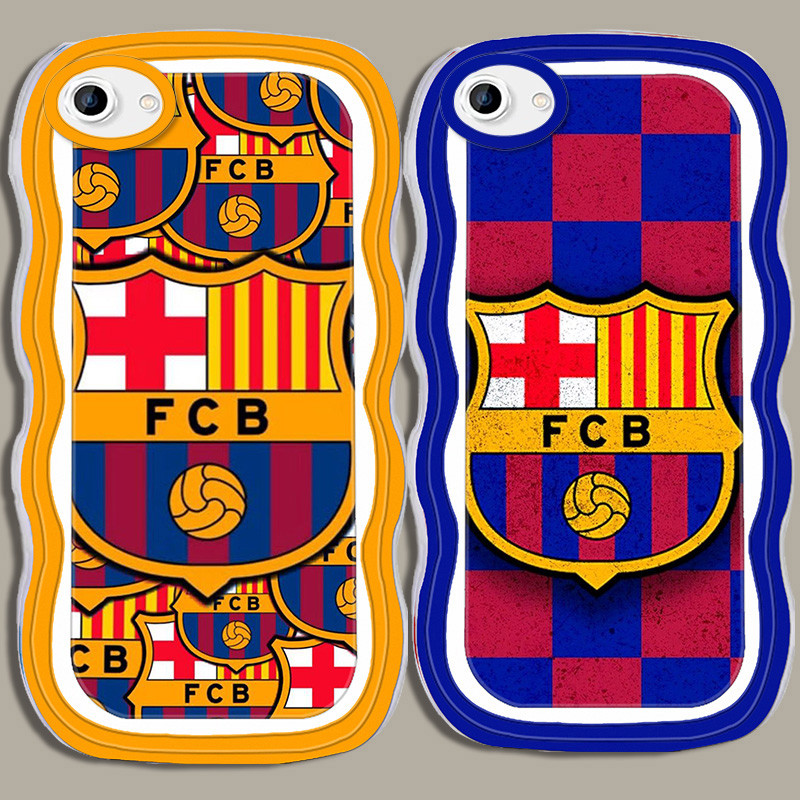 A-37 Barcelona TPU Casing สําหรับ VIVO Y71 Y81 Y67 Y66 V5 Y83 Plus เคสใส