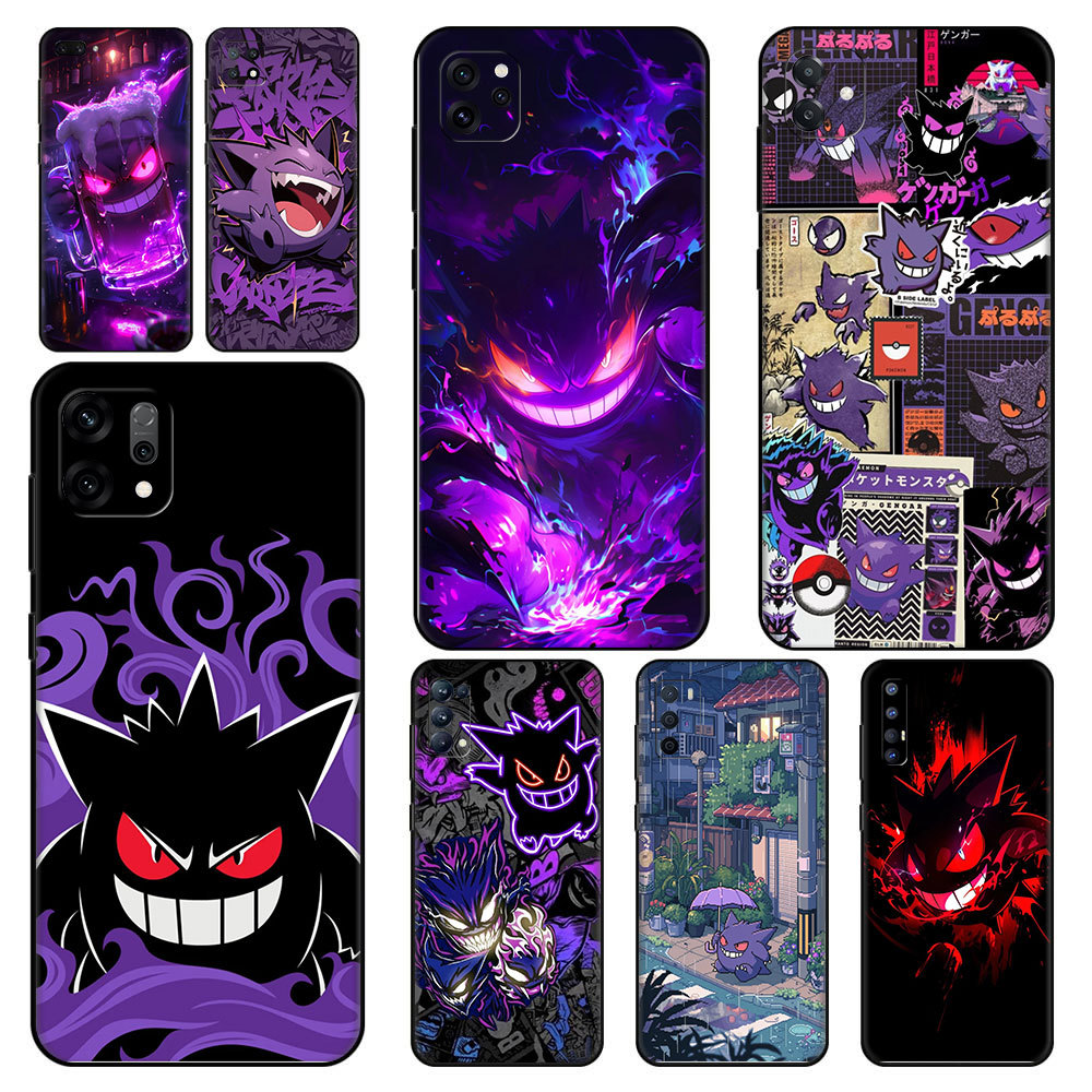 Gengar Pokémonอะนิเมะ ^W7 สําหรับOPPO Reno 8T 7 lite 7z 6 11F 12F A15S A16S A16k A16Eความเข้ากันได้T