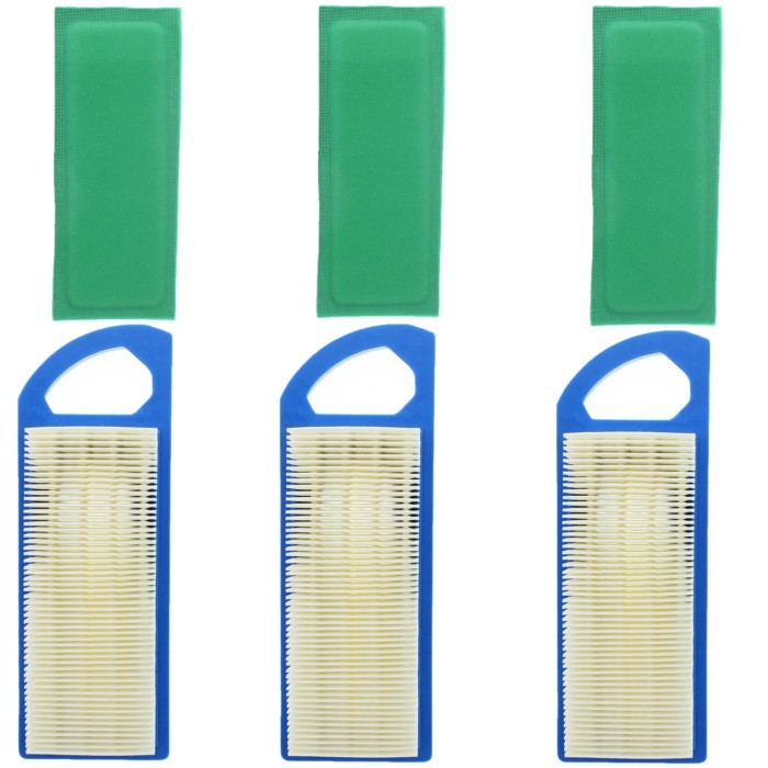 3Pcs Air Filter 697153 698083 795115 286H77-0121 31G777 31H777 31P677 OHV AVS Lawn Mower Tractor Cr