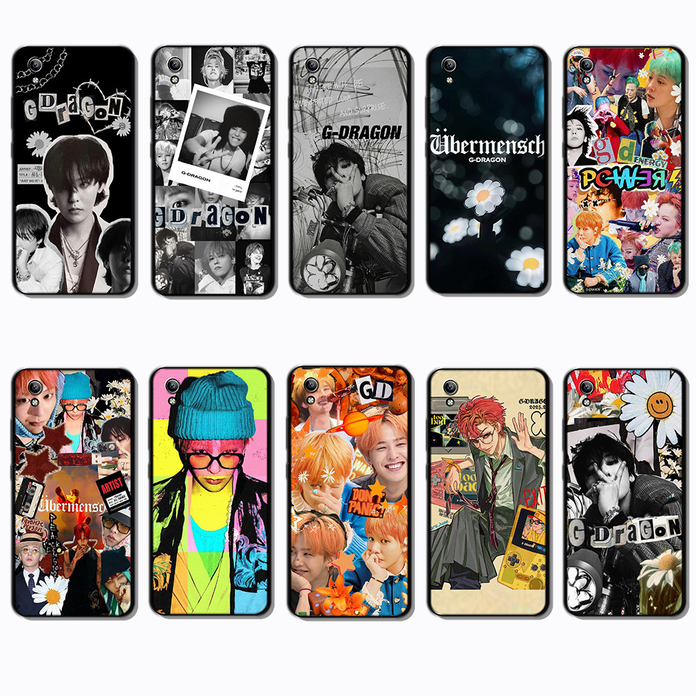 Vivo Y91c 1820 1801 1724 1803 1808 1812 1816 1820 1606 g dragon เคสโทรศัพท์สี TPU สีดํานุ่ม