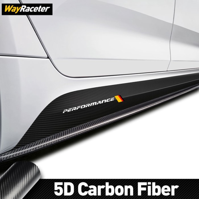 M Performance Door Side Skirt Sticker Decal For BMW F20 F40 F22 F30 E90 F32 F10 F06 F07 F46 M3 M4 M