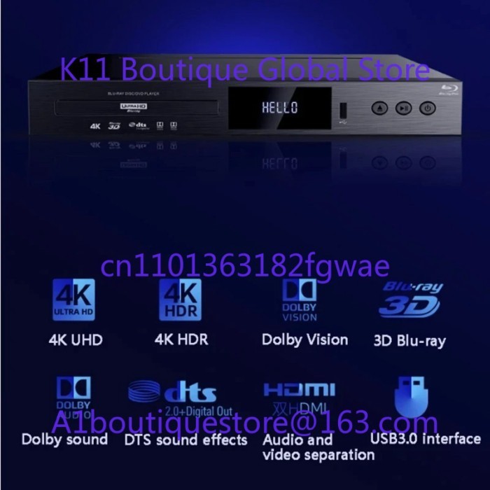 GK-908D Home DVD Player HD EVD Disc Player DVD Player Portable VCD