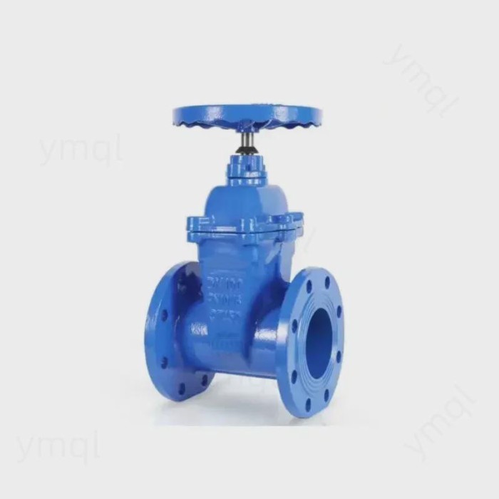 Soft seal gate valve Flange elastic valve Z45X-16Q switch water valve