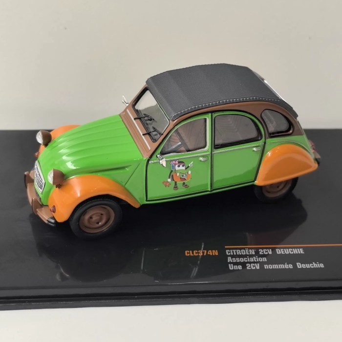 IXO 1/43 CITROEN 2CV DEUCCHIE CITROEN รถรุ่นโลหะผสมจัดส่งฟรี SF 2z