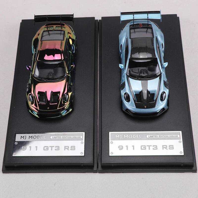 * MJ 1:64 11 Gt3 RS Die-Cast Alloy Simulation Car Model Toy