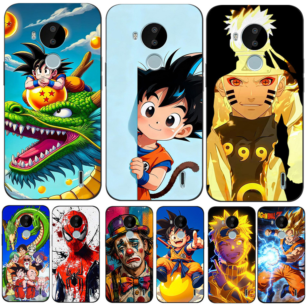 สําหรับ nokia c30 กรณีโทรศัพท์ปกหลังซิลิคอนสีดํา Tpu พระเจ้า F1 dollar racing อะนิเมะการ์ตูน