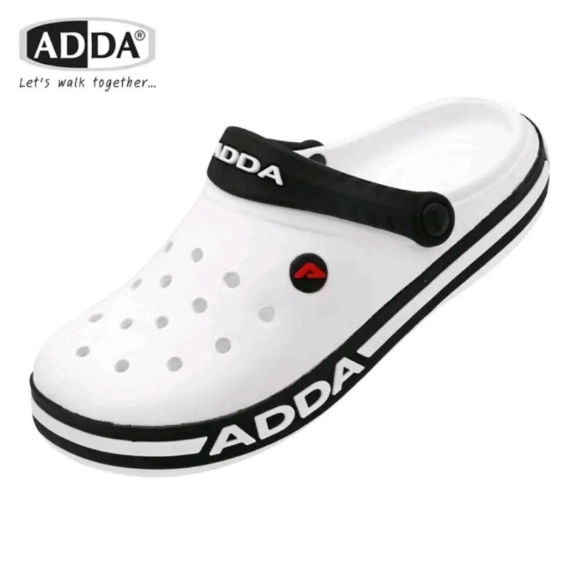 Adda รุ่น55u01/55U23ของแท้100% รองเท้าหัวโต รองเท้าลำลอง ปิดหัว 8B2
