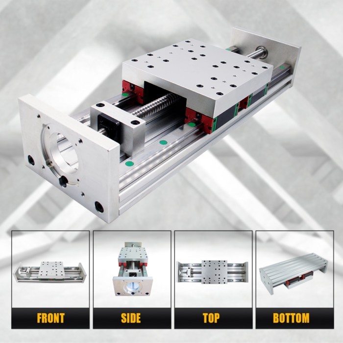 HLTNC Linear Slide Table X Y Z Axis Motion Stage SFU1605 SFU1610 Linear Module For Nema 23 Nema24 &
