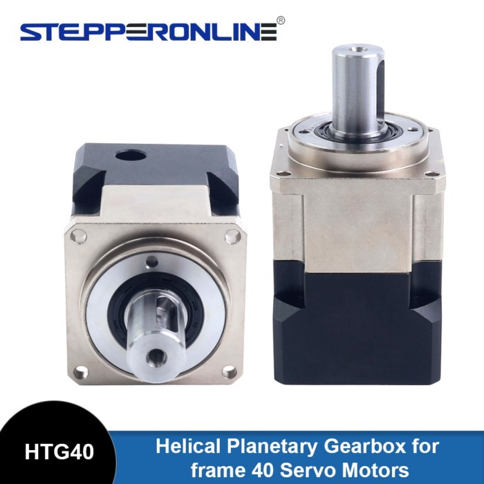 STEPPERONLINE 42mm Helical Planetary Gearbox HTG Series High Precision Planetary Reducer for 40mm S