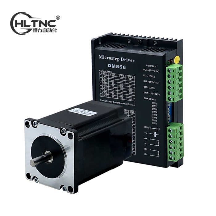 TB6600 / DM542 / DM556 Nema 23 Stepper Motor Driver  with Nema23 Stepper Motor 2N.M 76cm 57hs76 CNC