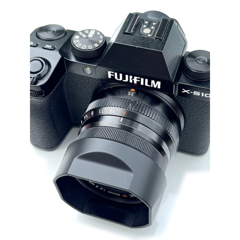 Fujifilm Fuji xf35f2 ฮูด XC35F2 XF23F2 เลนส์ Retro Square Mouth Hood