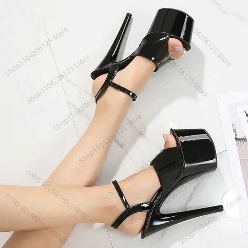 nce Stripper High Heels Women's Sexy Show Shoes Sandals Pty Club 15 CM Platform High-heeled Wedding