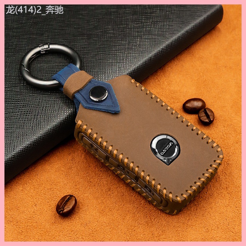 【2021-2025】 เหมาะสำหรับ Volvo ฝาครอบกุญแจ xc60 v60 s90 xc90 xc40 v90 รถหนังหัวเข็มขัด