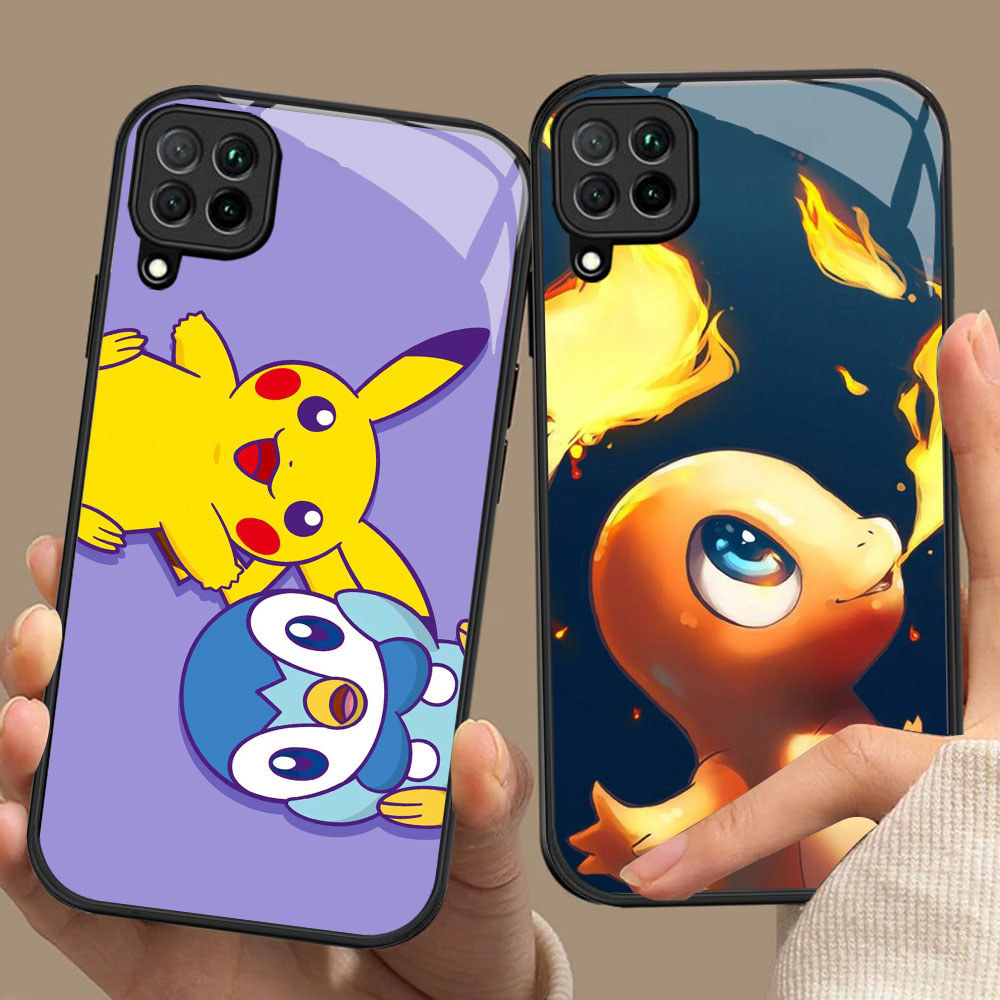 CK-85 เคสแก้ว Pokemon HD สําหรับ Samsung A12 M32 M12 A22 5G