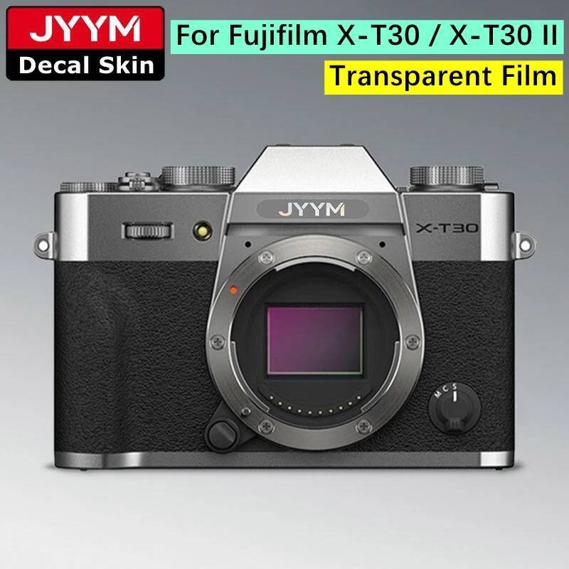 X-T30 X-T30II ฟิล์มโปร่งใสที่กําหนดเองสติกเกอร์รูปลอกผิวกล้องไวนิลห่อสําหรับ Fuji Fujifilm XT30 Mark