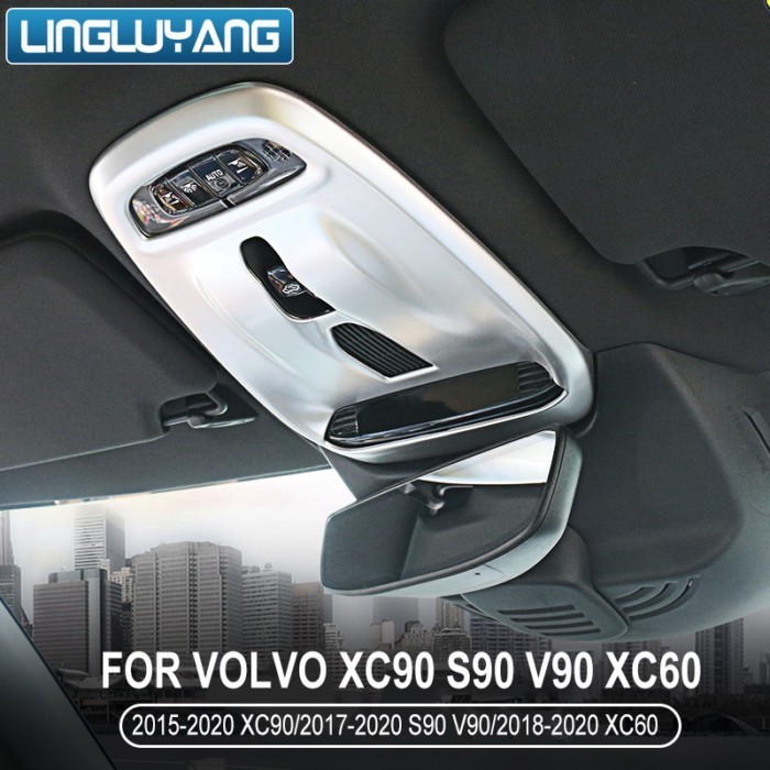car accessories for Volvo xc60 roof reading light box s90 xc90 v90 s60 v60 xc40 interior accessorie
