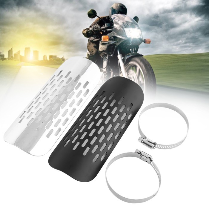 Exhaust Heat  Exhaust Muffler  Muffler Heat  cover Universal Motorcycle Exhaust Muffler Pipe Heat