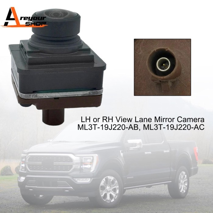 View Mirror Camera ML3T-19J220-AC for Ford F-150 Mustang Mach-E Expedition