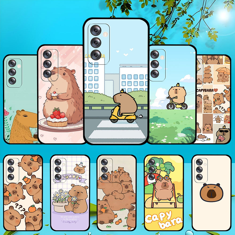 สําหรับRealme 5 5i 5s 6i 5Pro 6 6S 6Pro Q XT X2 K5 3 3Pro L006 Capybara Carefully Craftedเคสโทรศัพท์