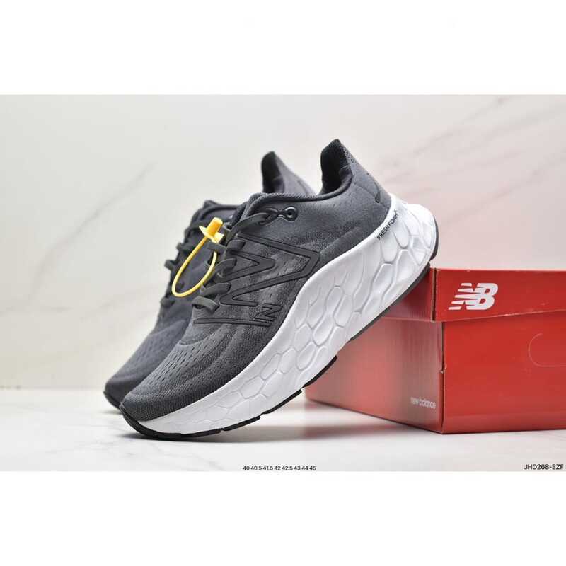 ❤ New Balance Fresh Foam X More V4 NB รองเท้าวิ่งจ๊อกกิ้งระบายอากาศสําหรับผู้ชาย