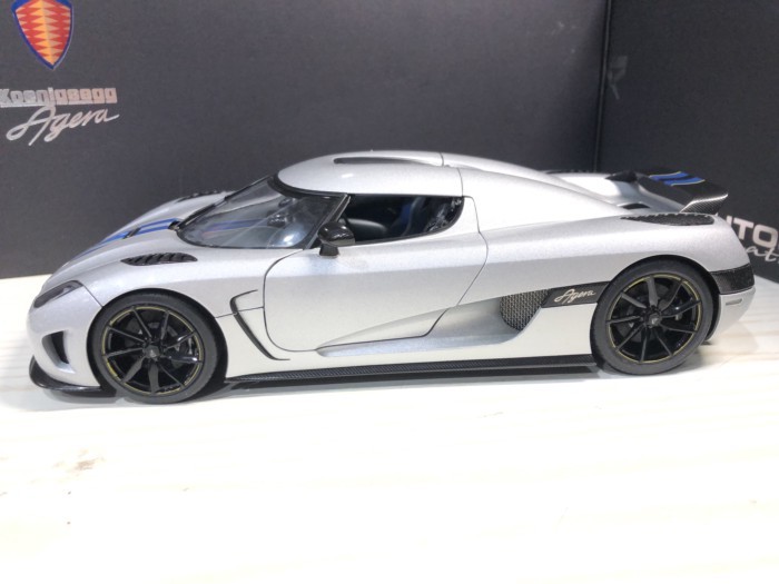 Autoart Autoart 1/18 Koenigsegg Koenigsegg Agera Mercury Rare