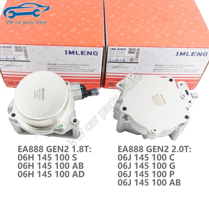 Brake Booster Vacuum Pump 06J145100AB 06J145100C 06J145100G 06J145100P For Audi A4 A5 A6 A8 TT Q5 V