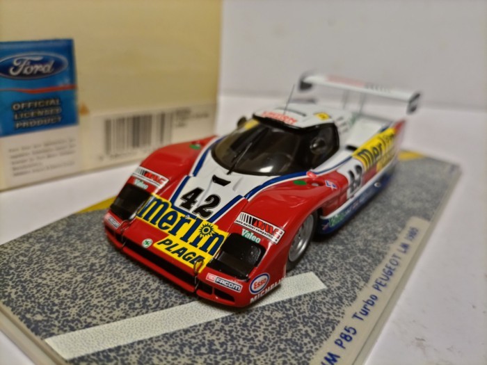 Spark Bizarre 1 43 Peugeot Racing รุ่น WM P85 Turbo Peugeot กล่องผิด
