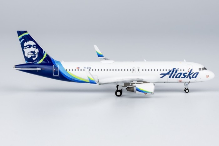 Ready Stock NG Brand 1: 400 Alaska Airlines A320-200 N320US N361VA Model Limited Edition Car Model
