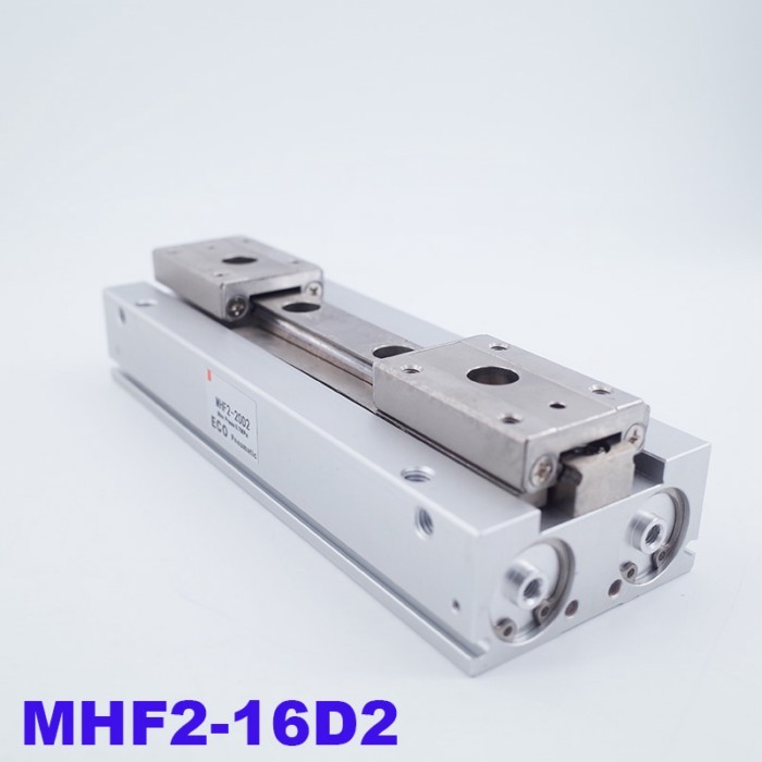 Double acting air gripper cylinder MHF2-16D2/D2R bore 16mm long stroke Axial/Side piping type low p