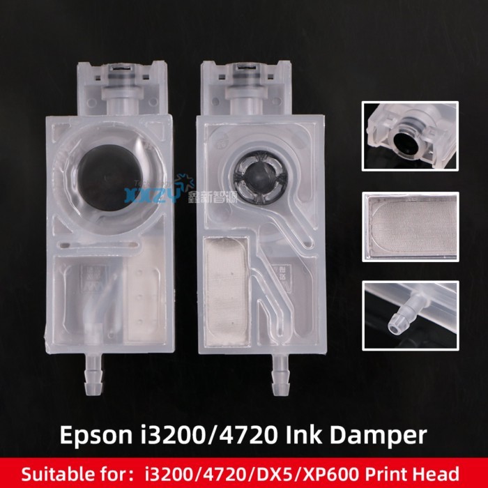 i3200 4720 Printhead Ink Damper for DTF Eco-Solvent Printer Negative Pressure DX5 XP600 Damper Spec