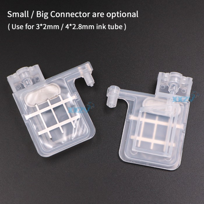 10PCs Transparent DX5 Big Ink Damper for EPSON DX4 DX5 XP600 Printhead Mutoh Allwin Locor Xuli Eco