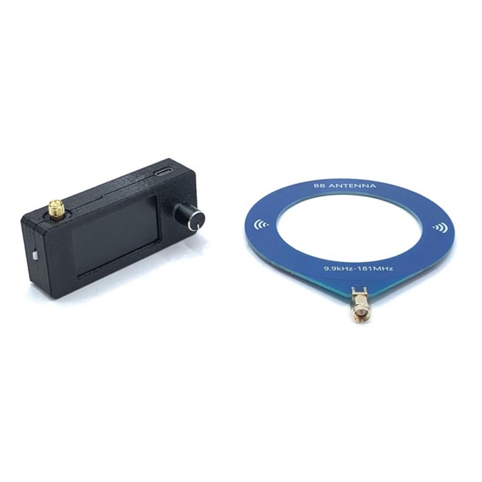 L68A9.9khz-181mhz SMA Interface Mini Loop Antenna Pocket Size SI4732 Radio, Receiver, Mini Radio