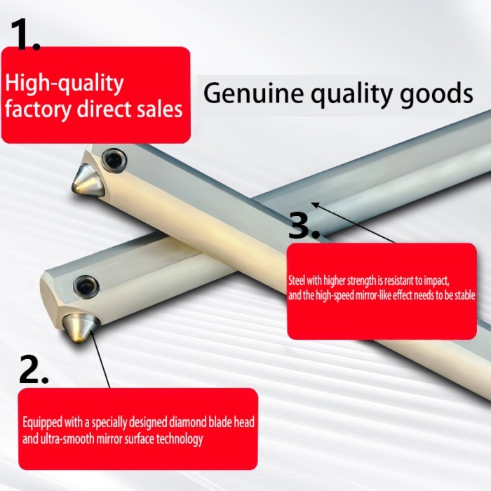 Inner hole rolling tool, mirror small hole calendering tool, rolling tool, CNC lathe, diamond, diam