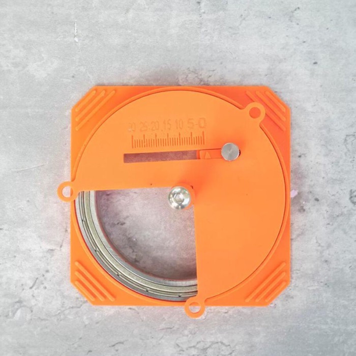 Manual Adjustable Circle Cutter 030mm Radius Alloy Bearing Scale Ruler Rotary Compass Cutter For DI