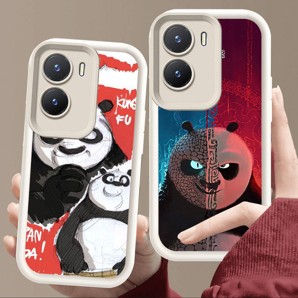 สําหรับ VIVO IQOO Z9 Y15a Y35 Z10 13 Y01 T4 Y55 Y75 Z9X Y22s Y15s Y22 Y56 Y16 5G นุ่มสีขาว E84 Kung 