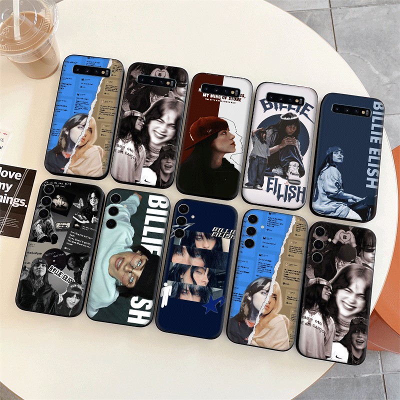 D-15Singer Billie Eilish สําหรับ Samsung J4 J6 J8 Plus หรือ Prime J2 J5 J7 Prime Core J730 Pro S6 Ed