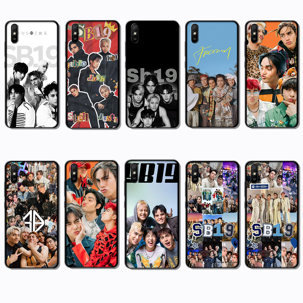 เคสโทรศัพท์สีดํานุ่มสําหรับ Xiaomi Redmi 6A 7A 8A 7 8 9 9A 9i 9C sb19 ฝาครอบ