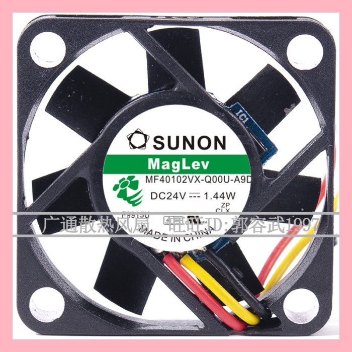 MF40102VX-Q00U-A9D Original SUNON 4010 24V 1.44W 4 ซม.พัดลมระบายความร้อนเงียบ