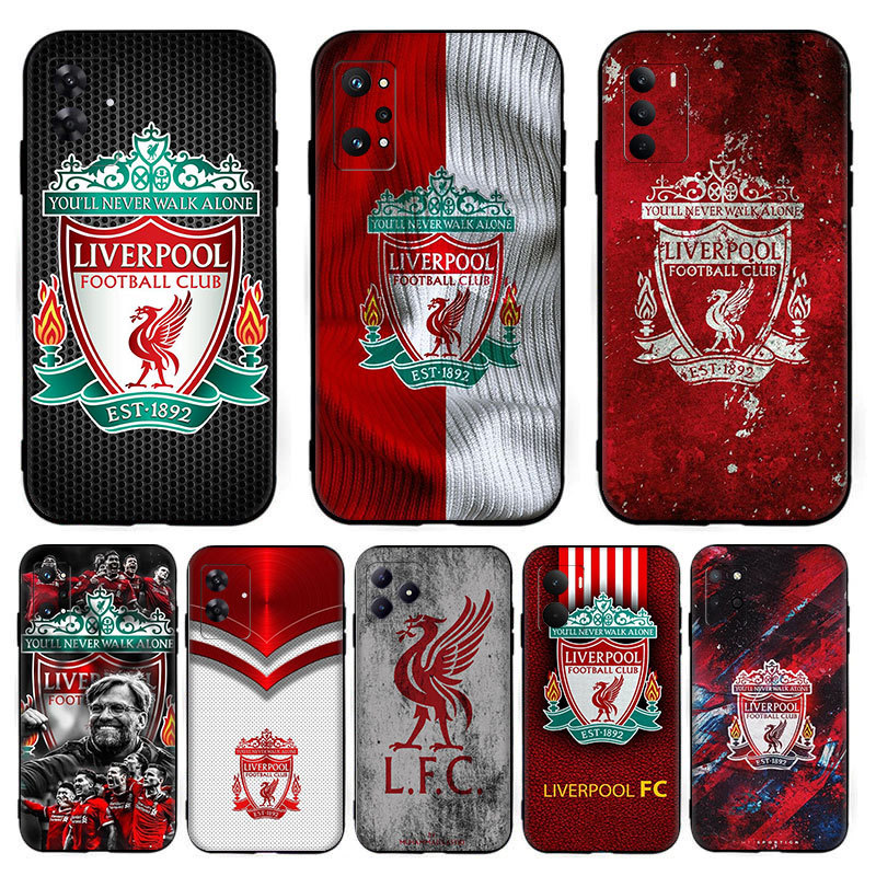 Liverpool FC Football club ^D3 สําหรับ Realme 3 Pro 5i 5 s 8 Pro Q 6i 7i ความเข้ากันได้ TPU เคสโทรศั