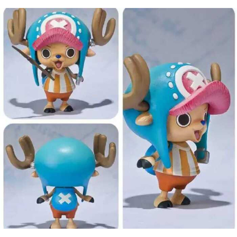 C One Piece Post 2 Years Q Version Tony Tony Chopper Figure Trendy Collectible Desop Computer Case