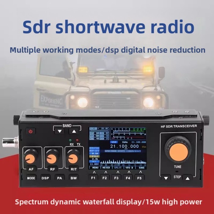 CB-938 Portable HF SDR Transceiver  All-Mode SSB Radio for Outdoor, Field & Off-Road Amateur Radio