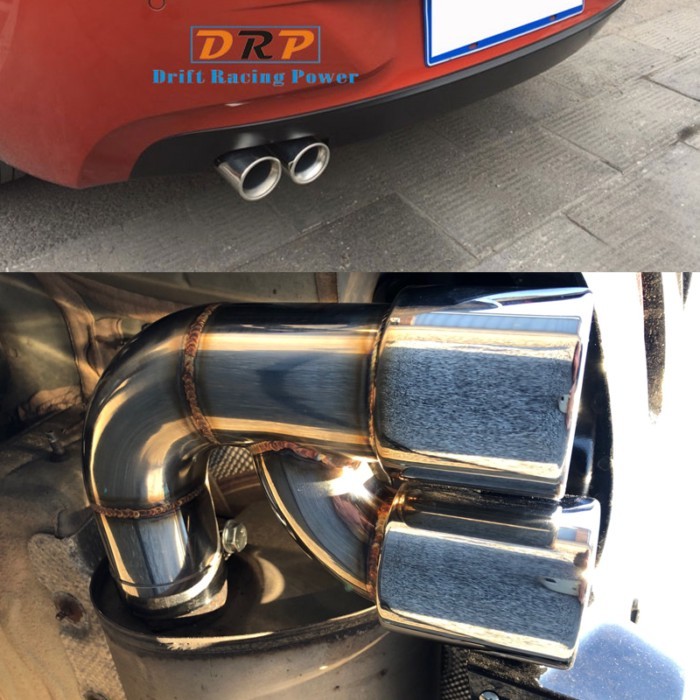 Dual Exhaust Tip For BMW F20 F21 116i 118i 120i 116i 2013-2015 1 Series Stainless Steel Twin Exhaus