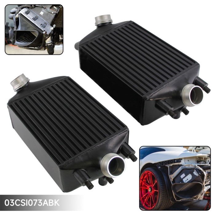 Racing Radiators Twin Intercooler Set High performance Fits For Porsche 911 Turbo / Turbo S 991.1/9