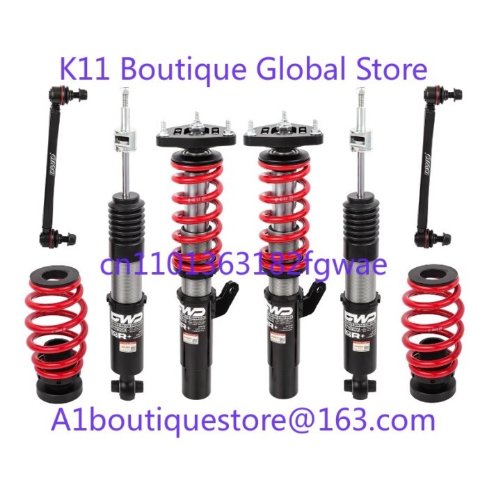 Coilover Single Tube Inverted Racing Shock Absorber - Seventh Generation R MK7/A7/MQB 12-20 High Da