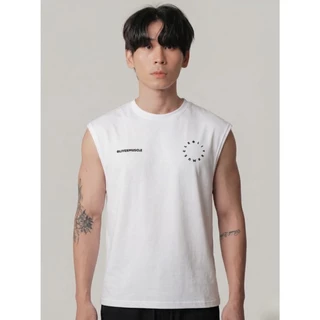 OLIVE MUSCLE - BASE MUSCLE TANK DryTech Air เสื้อออกกําลังกายแขนกุด