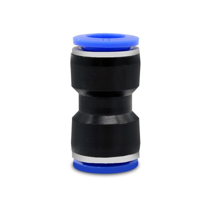 HIGH QUALITY PU4  100Pcs Air Pneumatic 4mm to 4mm Straight Push in Connectors Quick Fittings