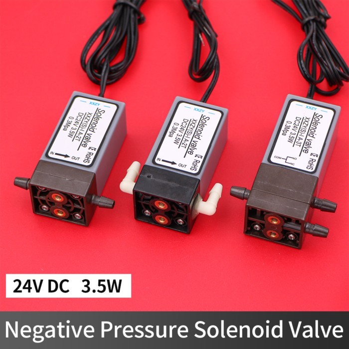 UV Printer 2-Way 3-Way Solenoid Valve for Flora Gongzheng Inkjet Printer Negative Pressure Valve 3.