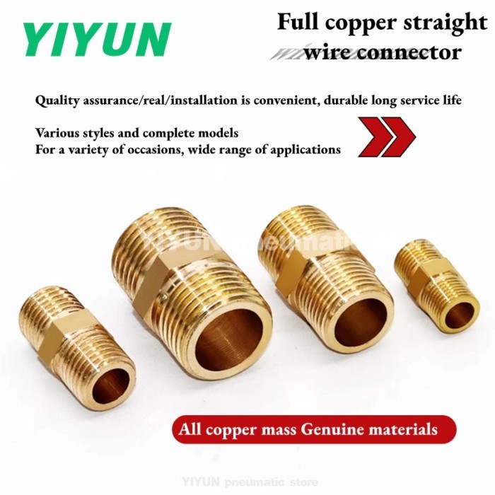 4 joint outer wire joint core variable diameter internal connecting outer tooth copper wire 1,2,3,2