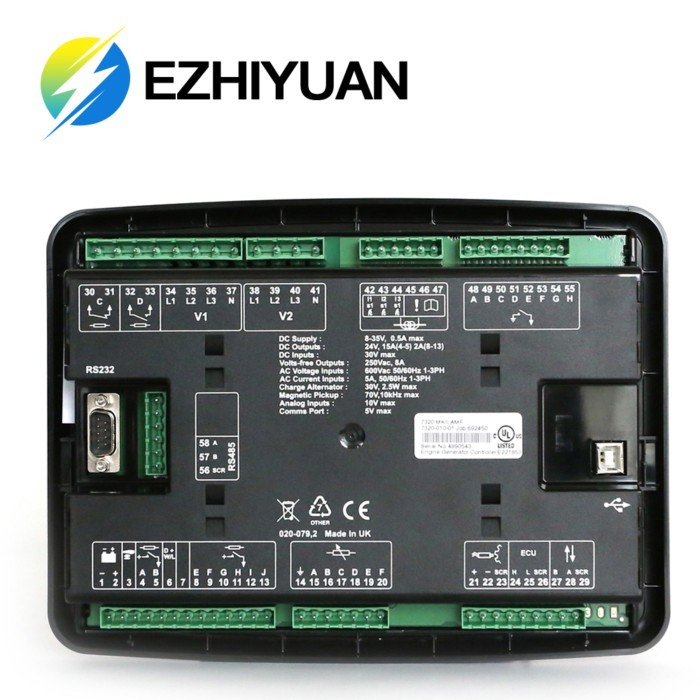 DSE7320MKII Original Deep Sea Diesel Generator Auto Start Mains (Utility) Failure Control Module LC